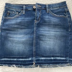 Kancan denim skirt size 27.  Great condition hardly ever worn.